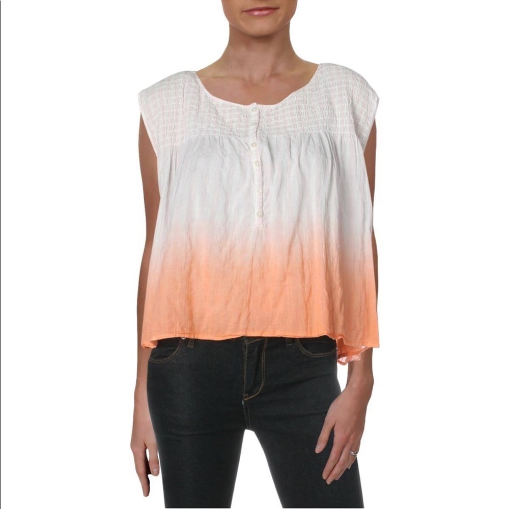 We The Free Little Bit Of Something‎ Ombre Top nwt